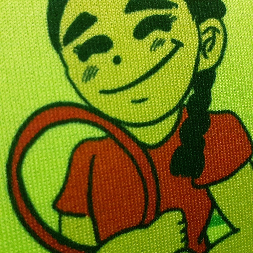 「テニスの必需品3.1」プリント部アップ画像