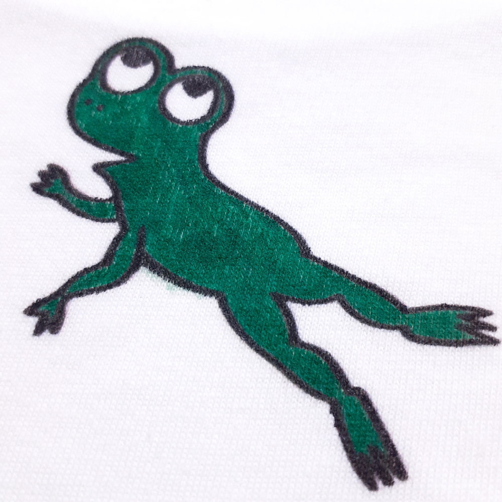 背中プリント部の画像