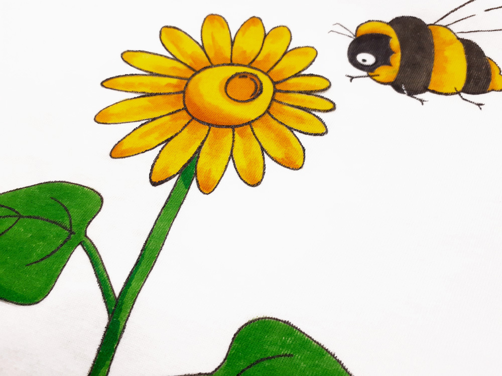 背中プリント部の画像